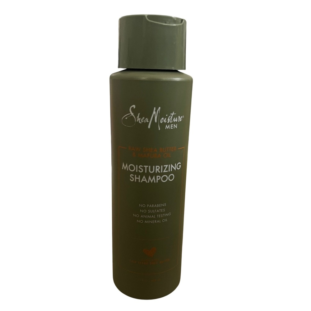 SheaMoisture Men Raw Shea Butter Mafura Oil Moisturizing Shampoo 15oz Haircare
